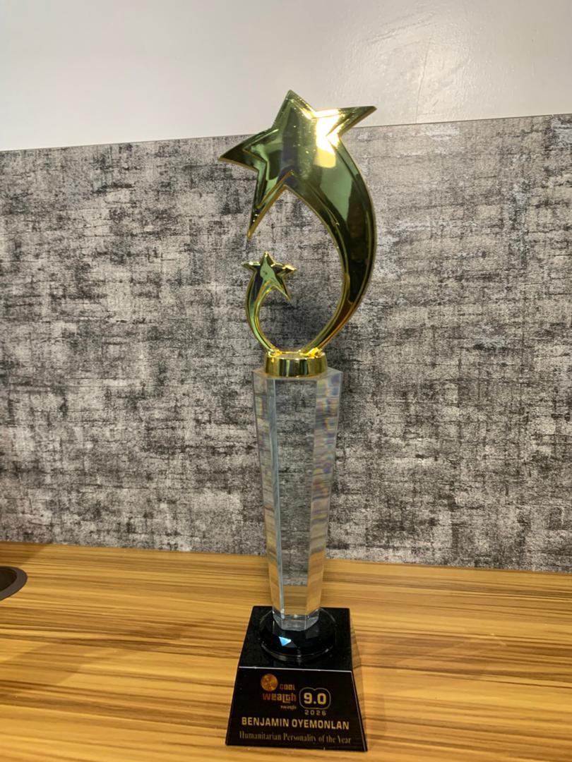 Platnova CEO bags Humanitarian Personality of the Year at Cool Wealth Awards