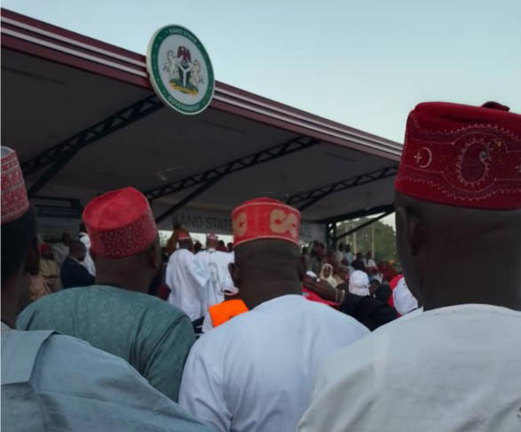 Tinubu’s signature red cap surfaces at Kano Govt House amid Yusuf’s defection plans