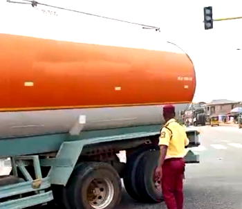 Truck driver crushes Okada rider, passenger to death in Lagos