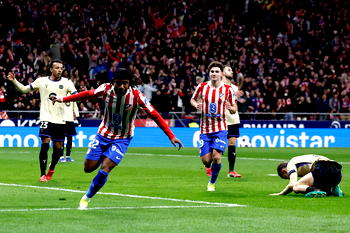 Lookman scores as Atletico thrash Barca 4-0 in Copa semi-final first leg