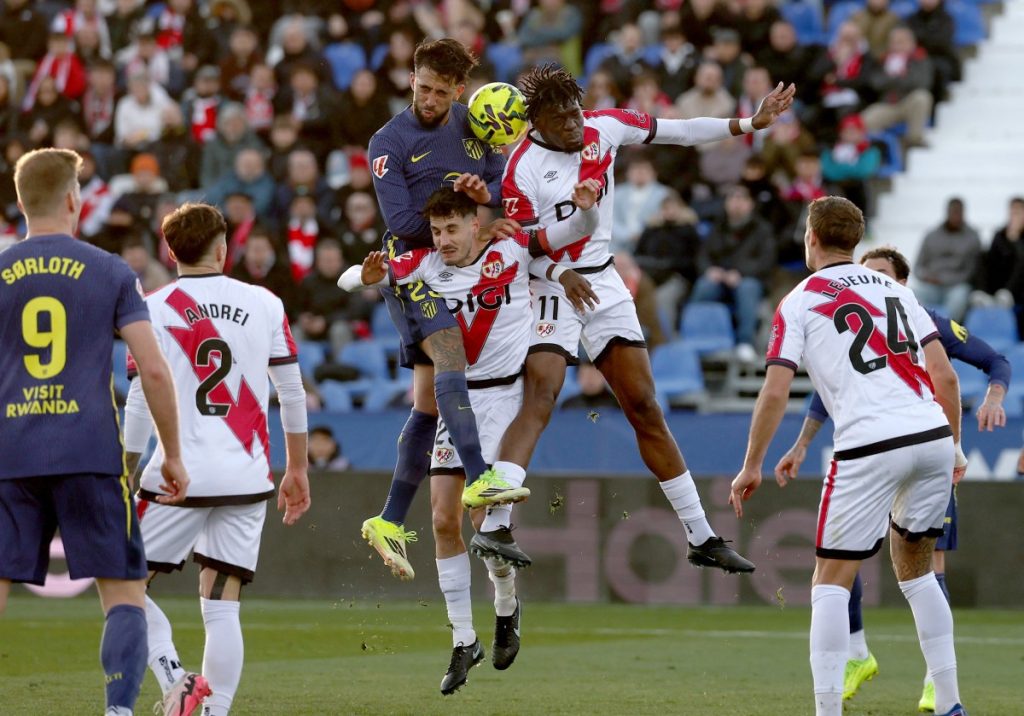 Rayo Vallecano thrash Lookman’s Atletico Madrid 3-0