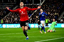 Super-sub Sesko fires Man Utd to win at Everton