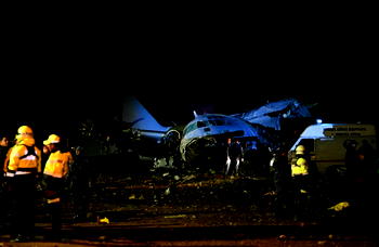 20 killed in cash-packed military plane crash in Bolivia
