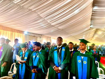 1,924 graduate as Caleb University produces 96 First Class at 15th convocation