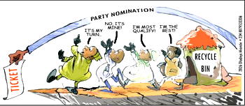 Cartoon: They are here again