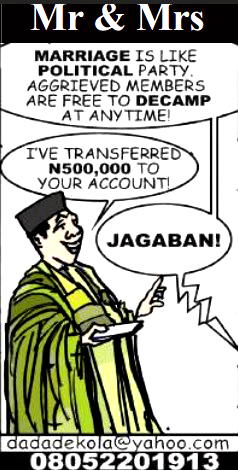 Cartoon: What do divorce and defection have in common?