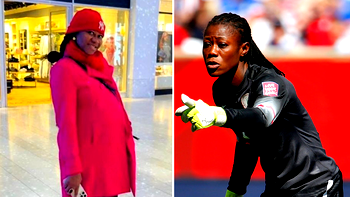 Ex-Super Falcons goalkeeper, Precious Dede welcomes quadruplets