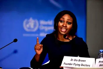 Meet Dr. Ola Brown, youngest pilot-doctor to launch West Africa’s first air ambulance