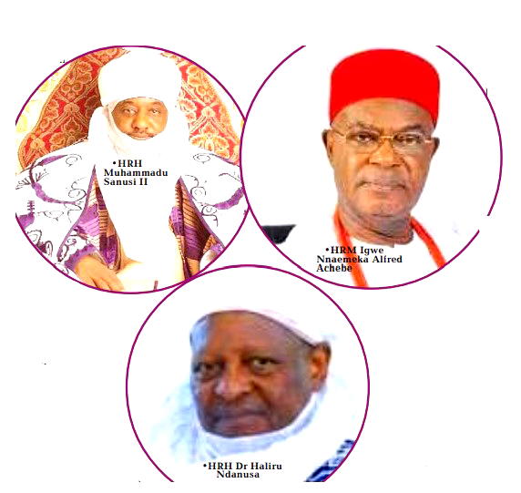 Sanusi, Achebe, Ndanusa declare war on GBV
