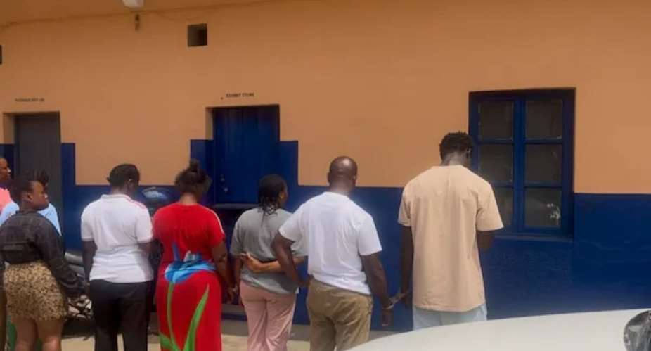 Ghana Police crack down on prostitution ring, arrest 12 Nigerians
