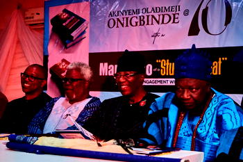Onigbinde’s latest book debuts to enthusiastic cheers in Ibadan