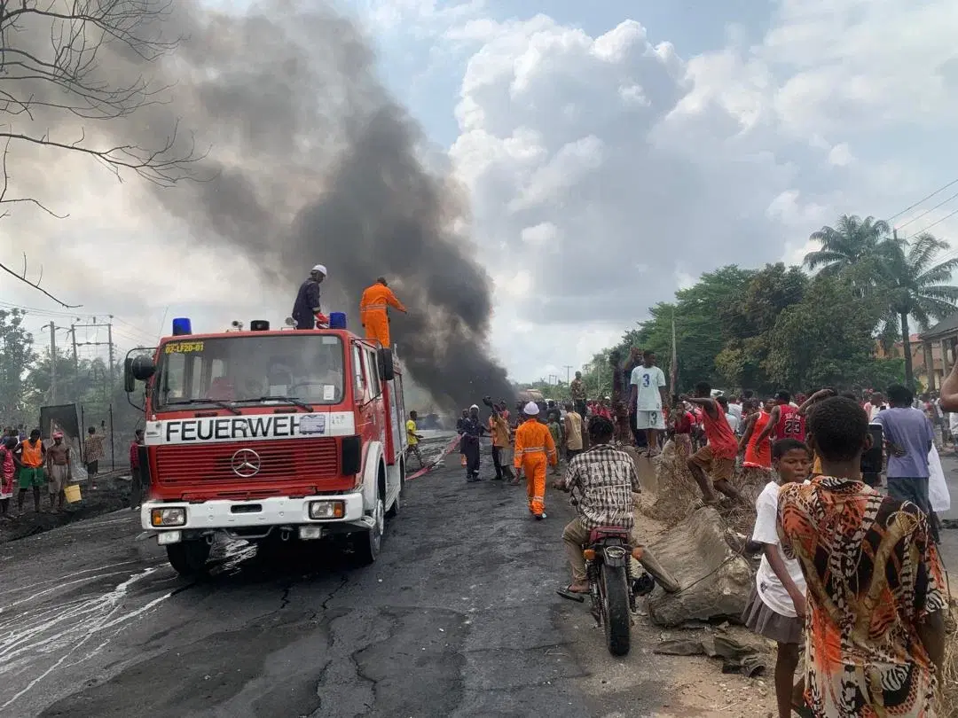 Tanker explosion claims lives of driver, conductor in Anambra