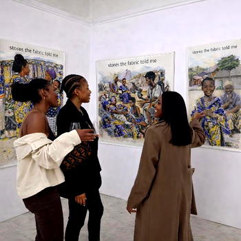 Goodluck Jane concludes solo exhibition – Stories the Fabric Told Me’