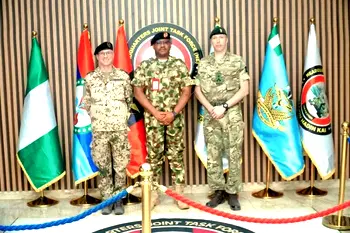 Counter-terrorism: UK, German defence attachés visit theatre command in Borno