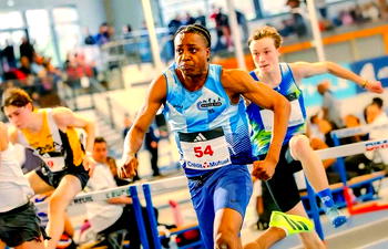 Meet 16-yr-old Nigerian Jared Ejiasian who broke world record in 60m hurdles