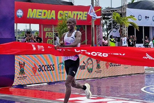 Kenyan runner, Kering wins 11th Access Bank Lagos City Marathon
