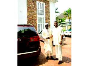 Osanebi gifts Alhaji Abam Toyota Sienna in Ramadan gesture