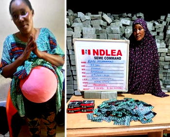 NDLEA nabs fake pregnancy drug trafficker, arrests real estate CEO