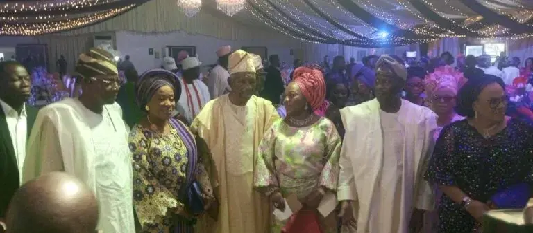 Hamzat, Fashola, Ambode, others celebrate ex-Lagos deputy governor, Sosan, at 70