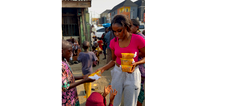 Queen Nehita takes birthday celebration to Lagos community