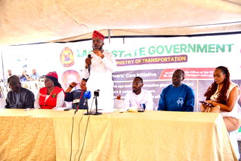 Sanwo-Olu flags off drivers’ medicare, safety initiative with 2,000 beneficiaries