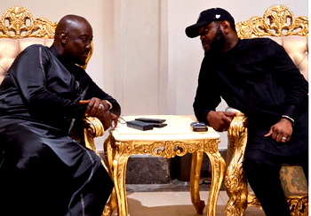 ‘I’m a City Boy’ —  Obi Cubana declares as Seyi Tinubu presents appointment letter