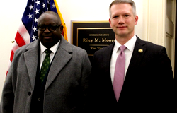 Riley Moore meets Mutfwang, promises US support to protect Nigerian Christians