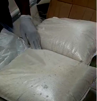NDLEA intercepts London-bound cocaine consignment hidden in Garri sacks