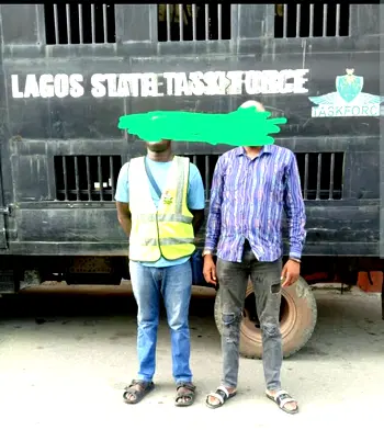 Taskforce nabs 2 suspected ‘omotaku’ members in Lagos