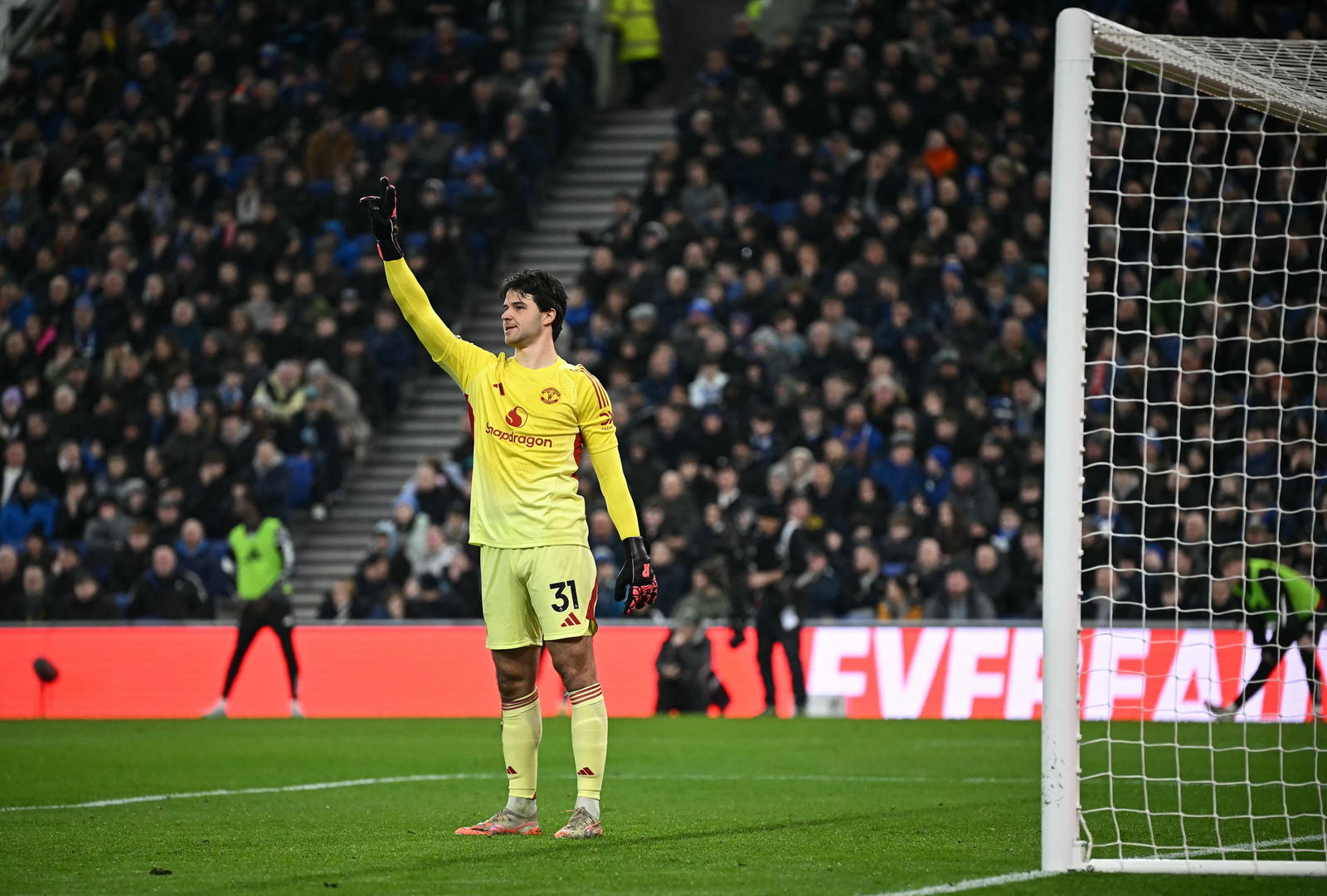 Man Utd goalkeeper Lammens ‘enjoying physicality of Premier League’