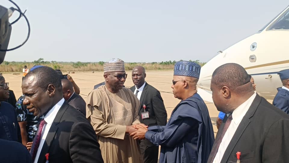 ‘Our prayers are with you’ – Shettima says on visit to Kwara