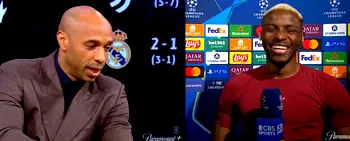 [VIDEO] ‘How bodi’ – Thierry Henry charms Osimhen with Pidgin