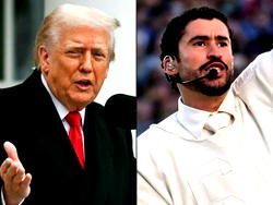 Bad Bunny celebrates Puerto Rico at Super Bowl, angering Trump