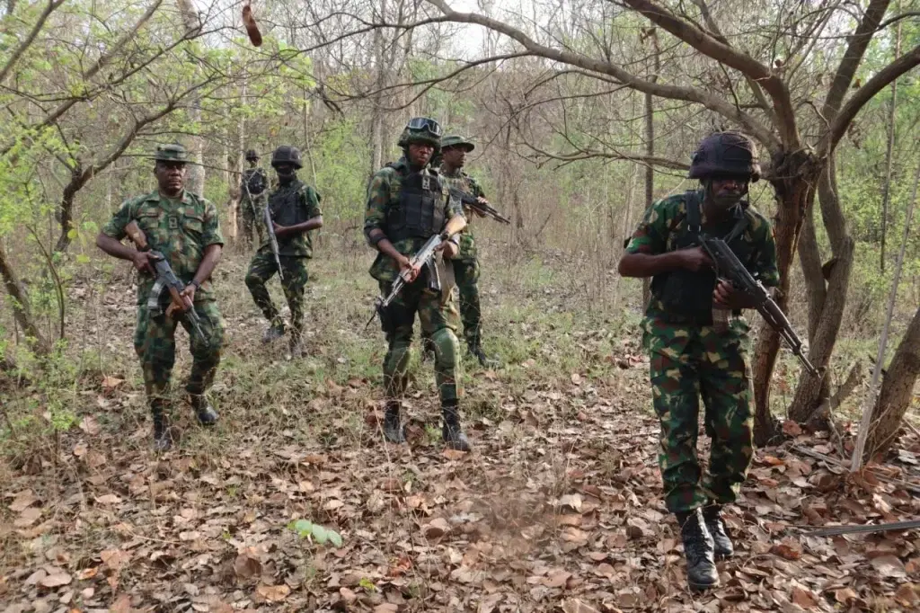 Troops smash kidnappers’ camps, apprehend 13 suspects in Edo