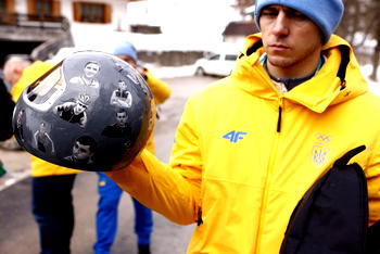 Zelensky blasts Olympics ban for Ukrainian athlete over memorial helmet