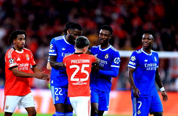 Vinicius incident: UEFA ban Benfica’s Prestianni for six games