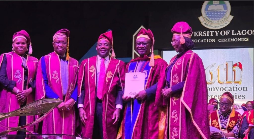 53rd Unilag convocation: Osibogun bags Distinguished Professorship title