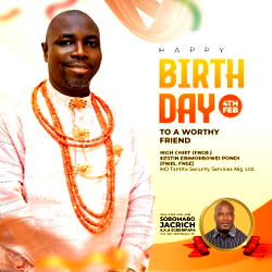 Sobomabo Jacrich hails Tantita boss, Pondi on birthday anniversary
