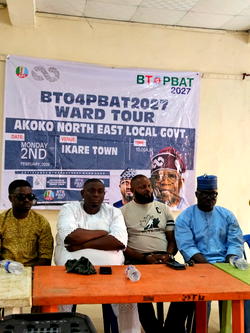 2027; BTO4PBAT27, not a pressure group or a faction within APC, says DG, Adojutelegan