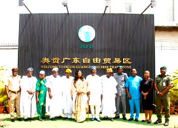 Ogun Advisory Council visits Ogun-Guangdong Free Trade Zone to deepen economic collaboration