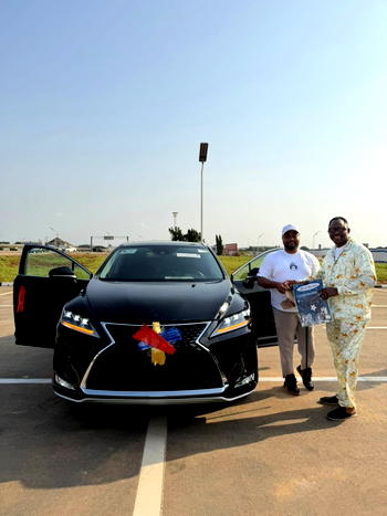 Osanebi surprises principal private secretary with luxury SUV