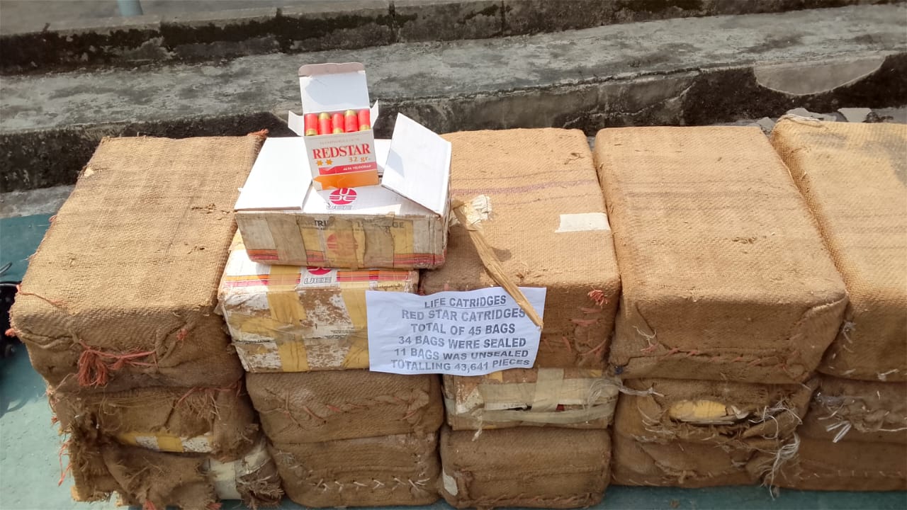 Customs hands over seized arms to NCCSALW