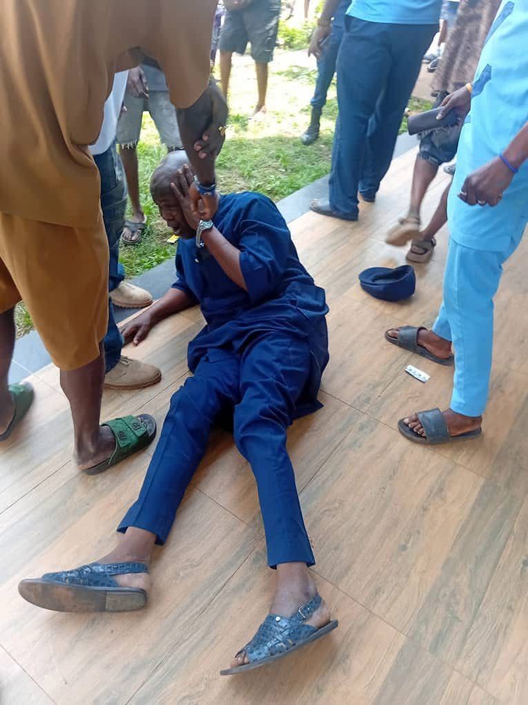 Ondo APC chair beaten as party meeting erupts in chaos