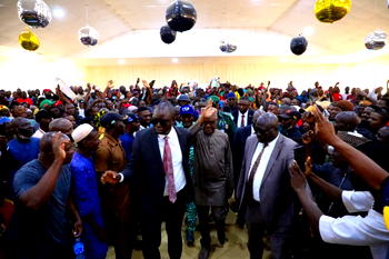 FCT Polls: PDP candidate steps down for APC’s Ishaku after Wike’s intervention