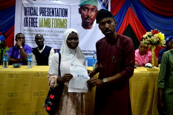 Ikorodu North LCDA gives 500 free JAMB forms to indigent students