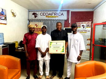 NANS, YOCEN confer dual honours on CEOAFRICA boss for media, youth advocacy impact
