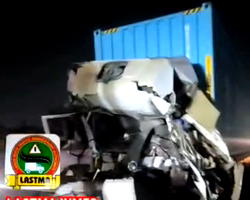Two die in midnight truck collision on Oshodi–Apapa Expressway