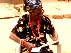 Release Nnamdi Kanu to me before I die  —  99-yr-old woman urges Tinubu