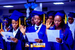 SQI College of ICT holds 7th matriculation, honours top students
