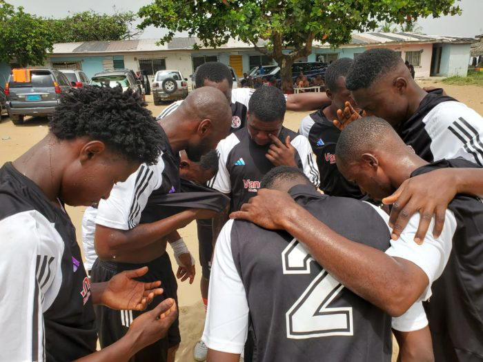 Pulsating friendly: Kirikiri Warriors edged Skywhite Angels 2-1 in dramatic finish